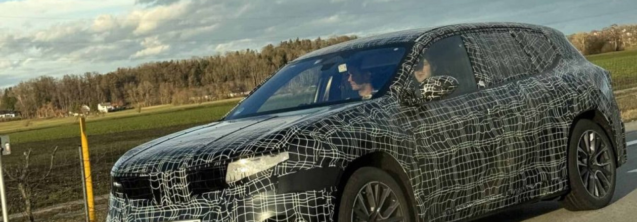 BMW Neue Klasse SUV на новых шпионских снимках