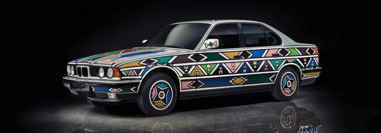 BMW 525i E34 Art Car возвращается в Южную Африку