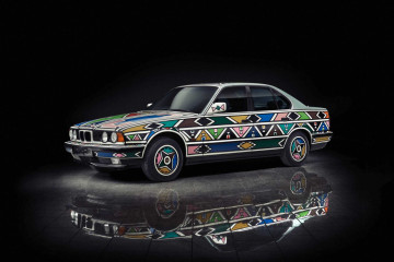 BMW 525i E34 Art Car возвращается в Южную Африку