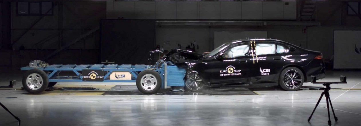 2024 BMW 5 серии получает 5 звезд в тестах безопасности Euro NCAP