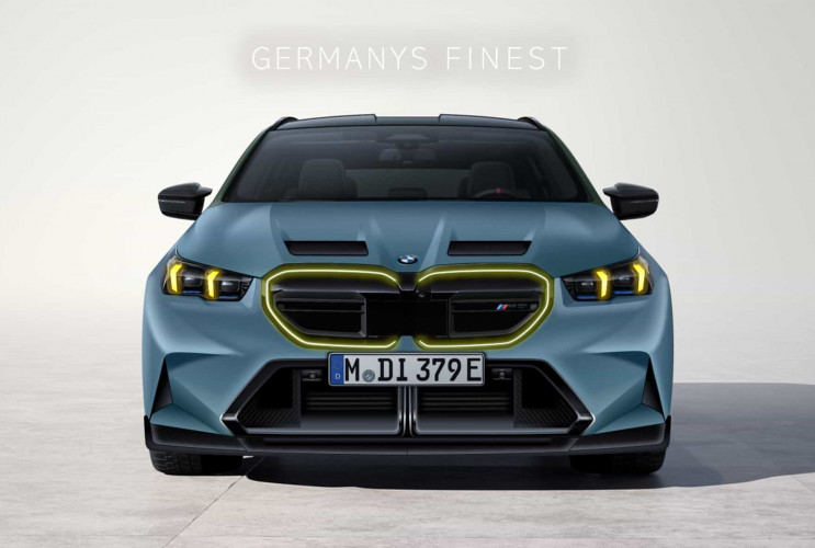 Представлен смелый и агрессивный концепт BMW M5 CS (G90) BMW 5 серия G90