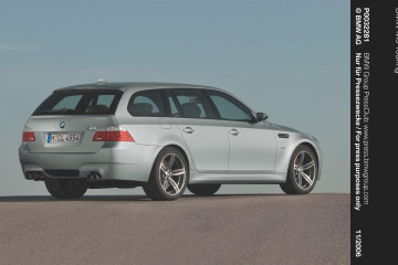 BMW M5 Touring E61 снова на треке BMW 5 серия E60-E61