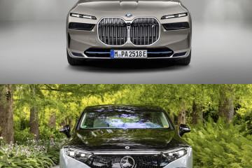 Сравнение 2024 BMW i7 и Mercedes-Benz EQS