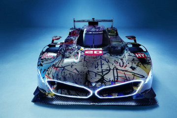Представлен BMW M Hybrid V8 Art Car в преддверии гонки в Ле-Мане BMW Концепт Все концепты