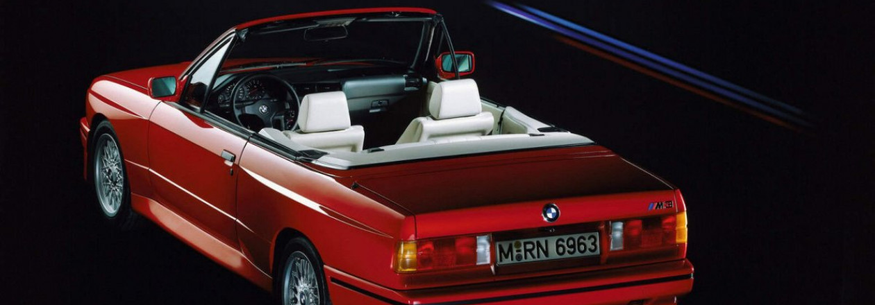 Редкий кабриолет BMW M3 E30 Редкий кабриолет BMW M3 E30