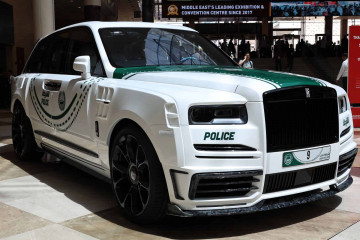 Автопарк полиции Дубая пополнился внедорожником Rolls-Royce Cullinan в версии Mansory
