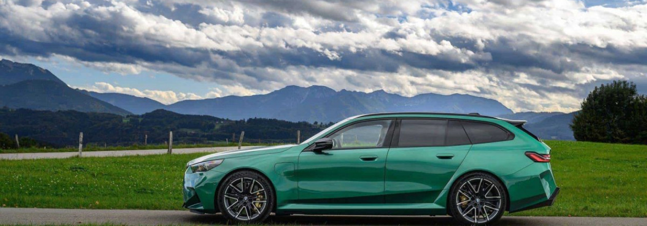 На что способен BMW M5 Touring на автобане На что способен BMW M5 Touring на автобане