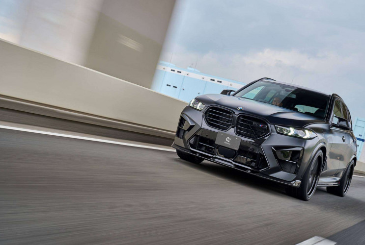 Frozen Black Beast: BMW X5 M от 3D Design BMW M серия Все BMW M