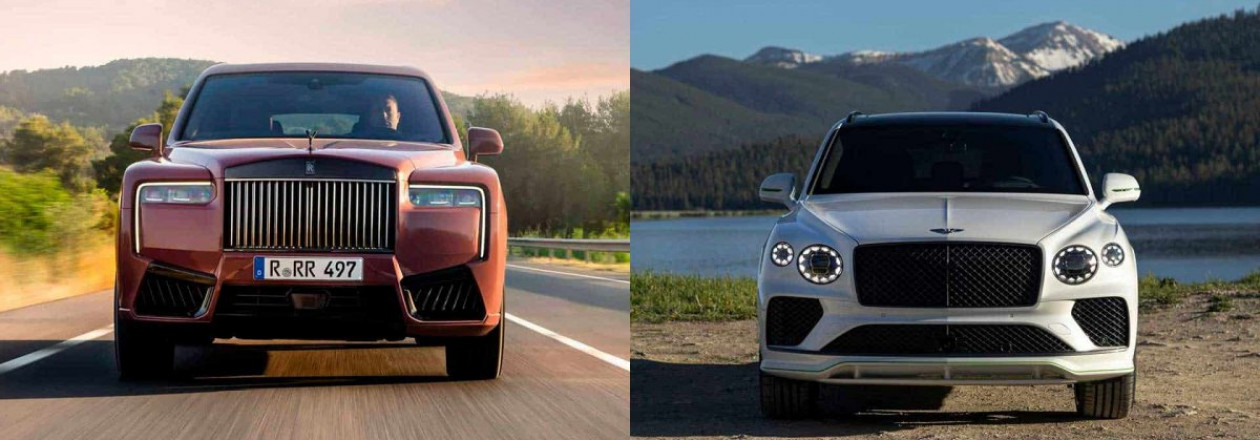 V8 или V12? Bentley Bentayga Speed 2026 года vs Rolls-Royce Cullinan