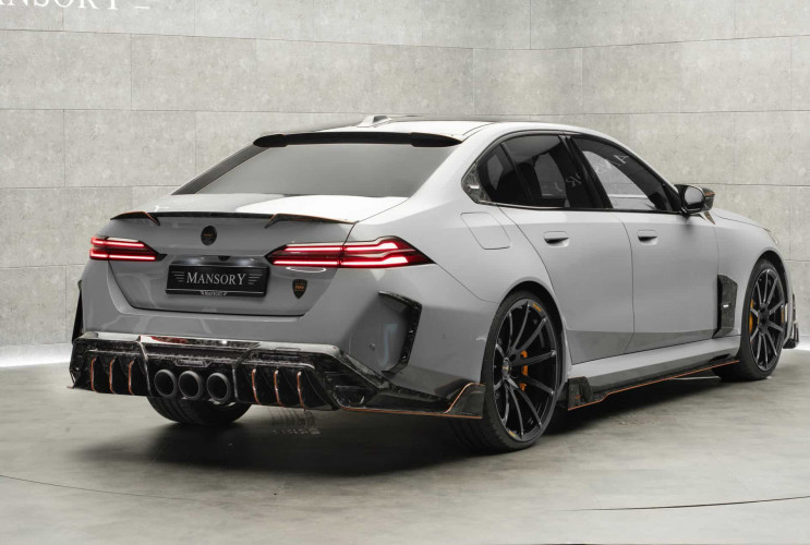 Новый BMW M5 в исполнении Mansory BMW M серия Все BMW M