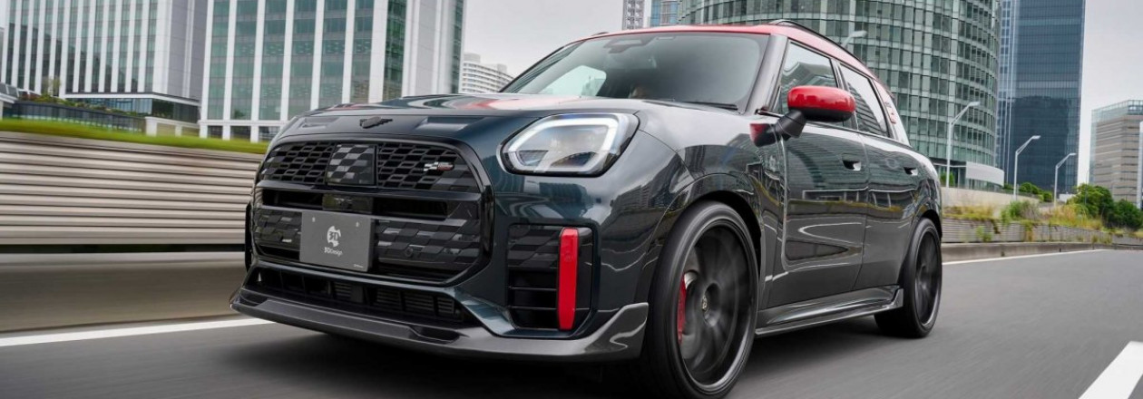 MINI Countryman JCW - новый аэродинамический обвес от 3D Design MINI Countryman JCW - новый аэродинамический обвес от 3D Design