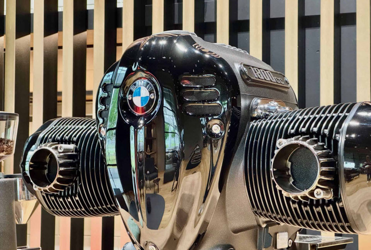 Эспрессо-машина на базе мотора R 18 BMW Мотоциклы BMW Все мотоциклы