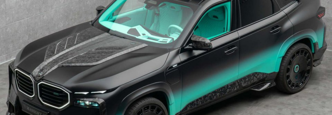 Самая безумная версия BMW XM от Mansory Самая безумная версия BMW XM от Mansory