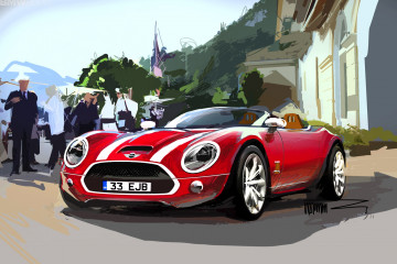 MINI Superleggera: тот самый «мини-Феррари», который почти вышел в серию BMW Концепт Все концепты